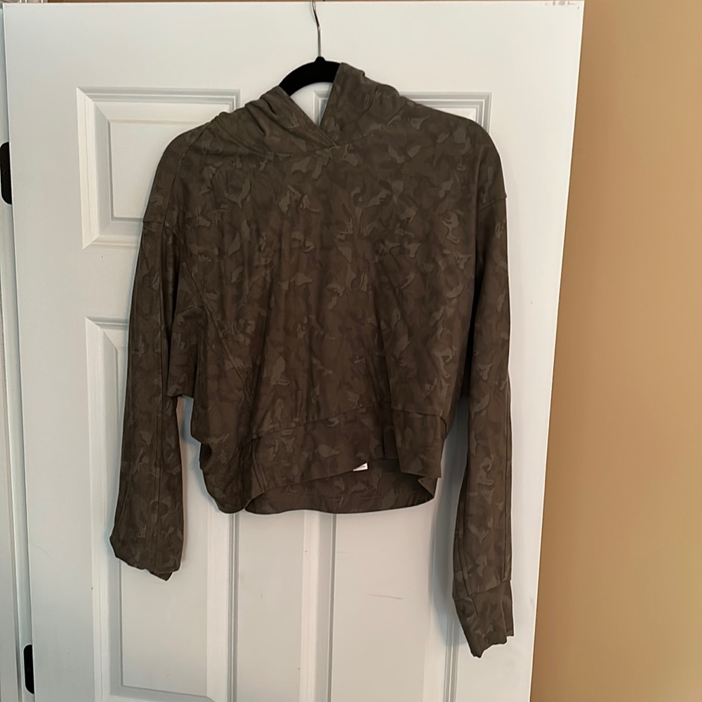 Athleta camouflage hoodie